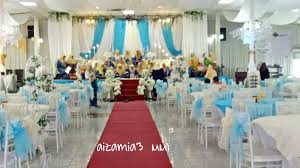 Weddings by raha dewan gmi. Aizamia3 Majlis Di Dewan Melor Garden