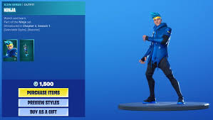 Click confirm to finish the redemption process. Fortnite S Ninja Icon Skin Has Just Gone Live And It S The Start Of Something Big