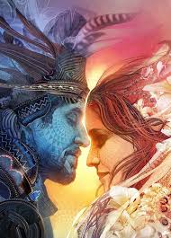 Union By Android Jones Detail Flame Art Android Jones Twin Flame Art