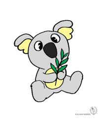 Disegno Di Koala A Colori Per Bambini Gratis Disegnidacolorareonline Com Disegni Koala Disegni Da Colorare
