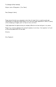 If this is an email rather than an actual letter, include your contact information at the end of the letter, after your signature. 10 Resignation Letter Templates In 2021 Cocosign