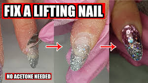 These fabulous nail art designs are super unique and glamorous, these will give you the trendy looks and give your nails a whole new. Fix A Lifted Nail Acrylic Nail Repair No Acetone Needed Youtube