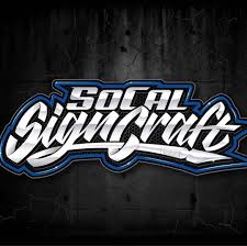 Starting New Year Right With A New Logo For Socalsigncraft In Our New Font Style Really Loving The Flow And Aggressiveness Of This One Desain Logo Desain