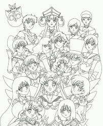 Sailormoon Sailorstars Sailor Senshi Coloring Page Sailor Moon Coloring Pages Sailor Moon Crafts Sailor Moon Wallpaper