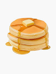 Pancakes Sticker By Mollycashphoto In 2020 Cute Food Art Food Illustrations Pancake Drawing