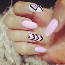Finally time for new nails!! 50 Beautiful Pink And Black Nail Designs 2017