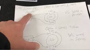 How to wire a dual voice coil speaker subwoofer wiring subwoofer 4 ohm dual voice coil wiring diagram 4ohm dvc sub wiring car audio electrics supraforumsau How To Single Sub Dual Voice Coil Wiring Youtube