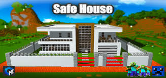 Mod maker for minecraft pe. Safe House Map Building System Minecraft Pe Maps
