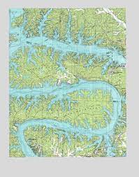 Lake of the ozarks depth map. Lake Ozark Mo Topographic Map Topoquest
