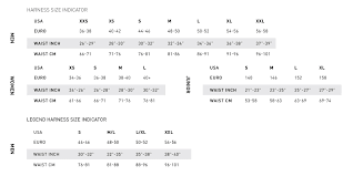 Mystic Sizechart Harnesses_1473679809 Kitesurfdubai