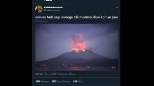 6 desember 2020 | news. Cek Fakta Benarkah Gunung Semeru Meletus Dan Keluarkan Lava Pijar Suara Jatim