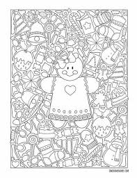Christmas coloring pages for kids & adults to color in and celebrate all things christmas, from santa to snowmen to festive holiday scenes! Christmas Cookies Coloring Page Christmas Coloring Pages Coloring Pages Coloring Books