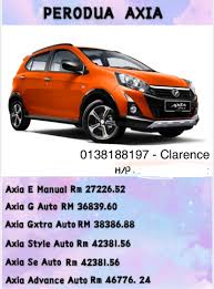 Berikut dikongsikan harga kereta axia 2020 termasuk gaji minimum untuk melayakkan anda dapat pinjaman bank. Perodua Axia Picture Car News Car Images And Videos In Malaysia Wapcar