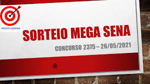 Maybe you would like to learn more about one of these? Resultado Mega Sena 26 05 2021 Concurso 2375 Numeros Sorteados