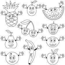 Cartoon Fruits Coloring Pages Crafts And Worksheets For Preschool Toddler And Kindergarten Fruit Coloring Pages Vegetable Coloring Pages Preschool Coloring Pages