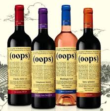 Oops Wine Funny Wine Names Creative Wine Label Wine Names