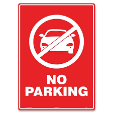 All of these templates are 100% customizable! Lynch Sign 10 In X 14 In No Parking Sign Printed On More Durable Longer Lasting Thicker Styrene Plastic R 268 The Home Depot
