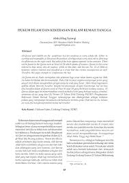 Pengaruh pranata sekolah terhadap warna cat rumah yang bagus menurut islam. Pdf Hukum Islam Dan Kekerasan Dalam Rumah Tangga