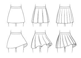 How To Draw Anime Manga Tutorials Animeoutline In 2020 Drawing Anime Clothes Drawing Clothes Anime Skirts