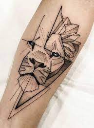 See more ideas about lion tattoo, abstract lion tattoo, abstract lion. 50 Geometric Lion Tattoo Designs Meanings