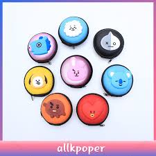 Camiseta bts bt21 suga raglan manga curta. Kpop Bts Headphone Case Bag Suga V Jungkook Earbud Hard Box Storage Cable Organizer Shopee Philippines