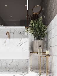 Luxury Marble And Gold Bathroom With An Scented Candle For Olfactory Ambiance Bathroom Decor Luxury Decor Interior Design Luxury Marble