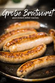 Grobe Bratwurst Frisch Und Selbst Gemacht Rezept Von Gernekochen De Rezept Rezepte Wurstchen Bratwurst