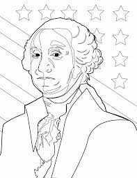 George Washington Coloring Page Unique George Washington Coloring Pages For Kids Curious George Coloring Pages American Flag Coloring Page Whale Coloring Pages