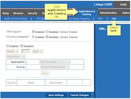 Linksys Official Support Setting Up Qos On A Linksys Wireless N Router