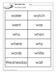 2000+ vectors, stock photos & psd files. Word Wall Words For The Letter W Worksheets