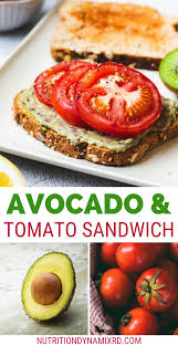 This will vary depending on the type of bread used and the size of your tomatoes. Avocado Tomato Sandwich Nutrition Dynamix Recipe Vegetarian Recipes Healthy Easy Vegetarian Recipes Healthy Vegan Sandwich