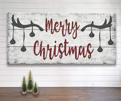 Merry Christmas Wood Sign Woodlands Above Mantel Decoration Christmas Signs Wood Christmas Mantel Decorations Christmas Wall Decor