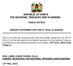 Pankaj pandey, head research, icicidirect. Ibp Kenya Auf Twitter Baloziyatani The Cabinet Secretary For Ketreasury Will Deliver The Budget Statement For The Fy 2021 22 On Thursday 10th June 2021 From 3 00 Pm In The Nassemblyke Budgets Transparency