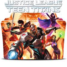 Throw in a random reporter and robin angst. Justice League Vs Teen Titans Icon Folder By Mohandor On Deviantart