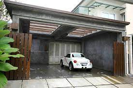 Gambar rumah doro kepek garasi : 31 Model Garasi Mobil Minimalis Desain Mewah Sederhana