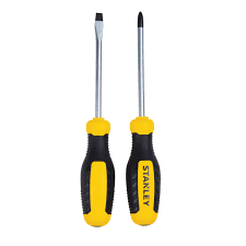 Use screwdriver instead of key. 2 Pc Screwdriver Set Stht60126 Stanley Tools