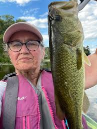 Congratulations to the young man who caught a fish at Bluestone Lake  yesterday