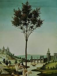 Sandro Botticelli Annunciation Detail 1489 1490 Sandro Botticelli Renaissance Art Landscape Paintings