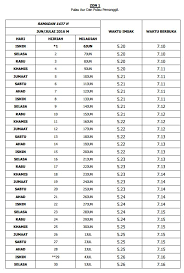 Jadual rasmi berbuka puasa telah dikeluarkan oleh jabatan kemajuan islam malaysia (jakim) dan memaparkan maklumat hari, tarikh hijrah dan miladiah untuk waktu berbuka puasa dan imsak. Fadzi Razak