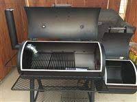 It offers multiple convenience features, including a temperature gauge for even cooking, porcelain. Oklahoma Joe Bbq Grill Smoker Bbq Pit Smoker Diy Bbq