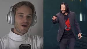 Browse and share the top keanu reeves meme gifs from 2021 on gfycat. Pewdiepie Gushes Over Keanu Reeves E3 Appearance Teases Meme Review Collab Dexerto