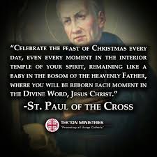 St Paul Of The Cross Cross Quotes Saint Quotes Special Quotes