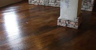 Heart pine flooring is prized for its rich, natural colors and gorgeous, unique grain patterns, with the same janka hardness rating as red oak. Rustic Wood Flooring Wood Stamped Concrete Valdosta