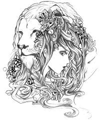 Feel free to print and color from the best 35+ astrology coloring pages at getcolorings.com. Detailed Lion Coloring Pages For Adults Novocom Top