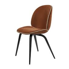 Beetle Dining Chair Wood Base Fully Upholstered In 2020 Fully Upholstered Dining Chair Dining Chairs Beetle Chair