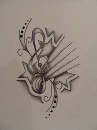 It has both stars and music. Tattoo4 A Friend Stars Music By Rhianne Almond On Deviantart In 2021 Music Tattoo Designs Music Notes Tattoo Music Tattoos