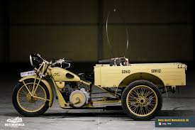 Motorworld - 1935 Moto Guzzi Mototriciclo 32 | Italy 🇮🇹 Before and during World War II, Moto Guzzi supplied a series of motorcycles and three-wheeled trucks to the Italian army. Loved by