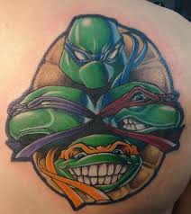 Ninja turtles art teenage mutant ninja turtles ninja turtle tattoos tmnt girls joker cosplay poster prints posters anime character design. 25 Kickass Ninja Turtle Tattoos Tattoodo