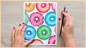 When it comes to easy watercolor painting ideas for beginners, the above options are the best. Easy Watercolor Painting Ideas How To Paint Donuts With Watercolors