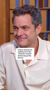 Joshua Jackson's Memorable Walkout to the Dawson's Creek Theme Song at the  Emmys